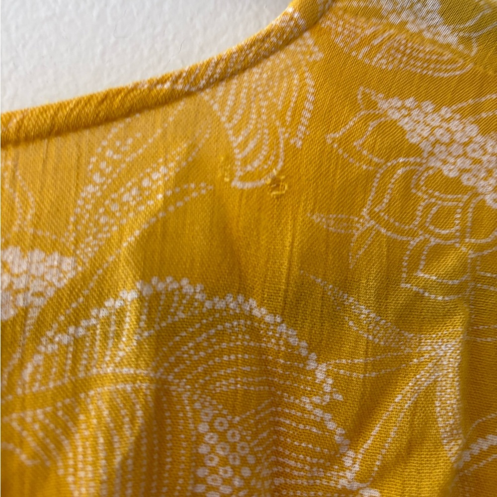 Yellow Ruffled Dress - Picture 7 of 7